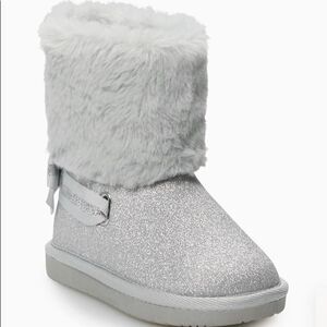 Jumping Beans Marshmallow Winter Boots silver 6